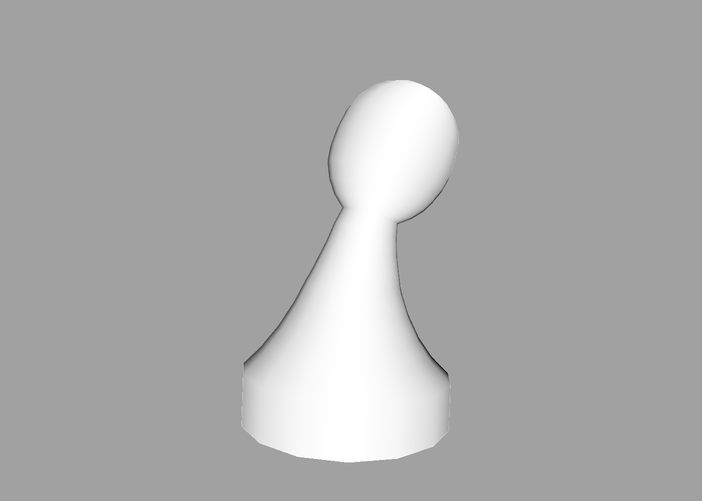 Curved pawn